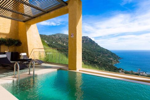 Luxury villas at Chania Crete Greece, Crete Greece Properties for Sale. Buy Seaview Villa Crete Island 36