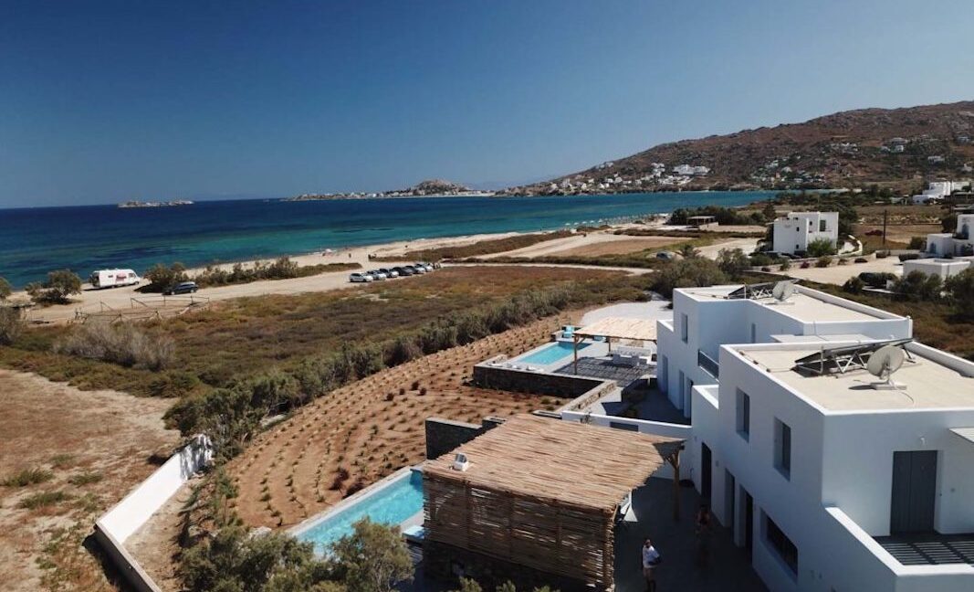 Villa on The Beach in Naxos Island in Greece for sale, Naxos Properties