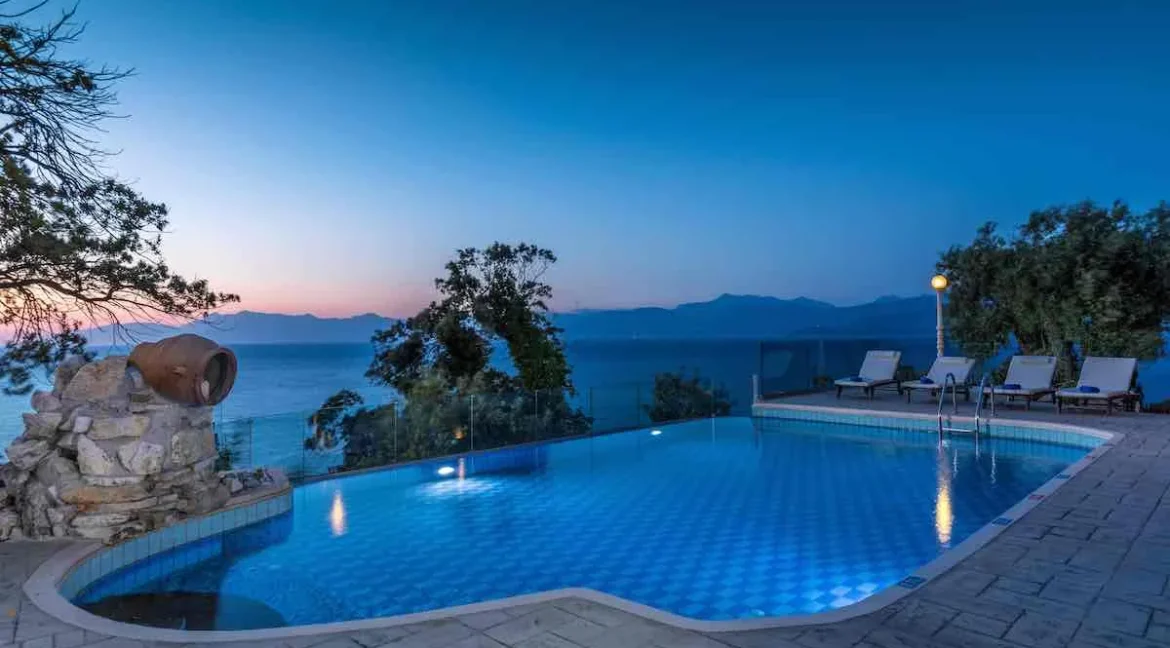 Beachfront Villa in Corfu for sale 1