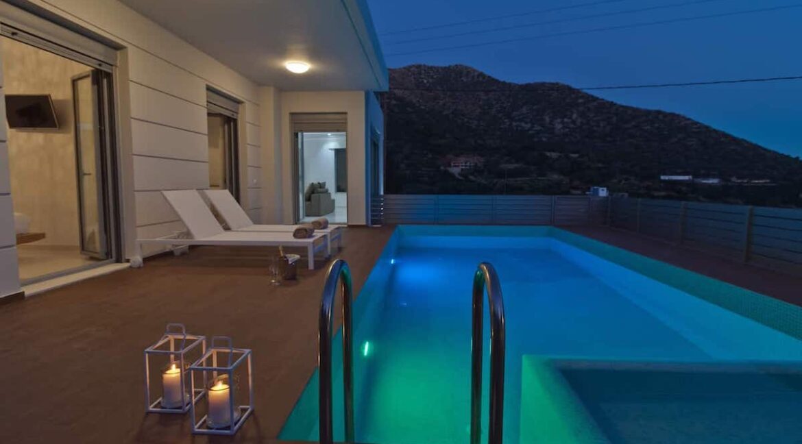 Villa with pool in Rethymno Crete, at Bali FOR SALE. Bali Crete Property