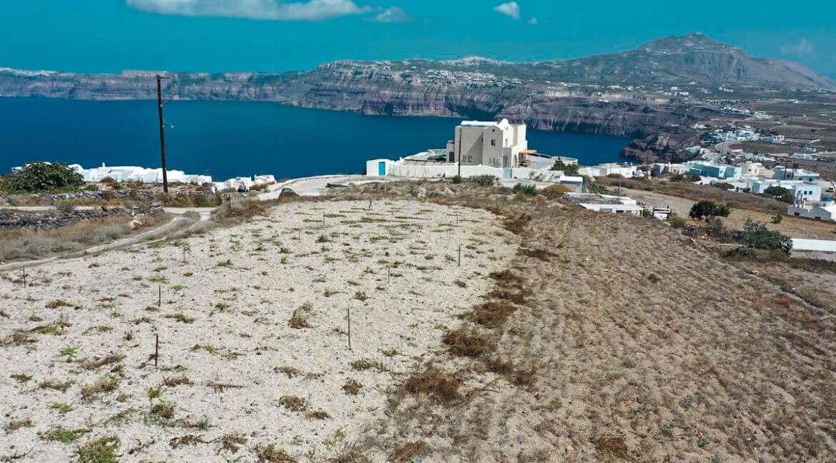 Caldera View Land Plot Santorini, Land Santorini Greece for sale 10