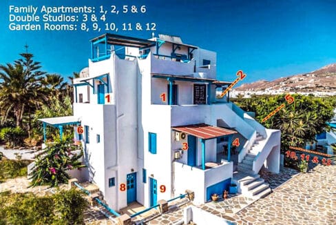 Apartments Hotel in Naxos Cyclades Greece, Hotel for Sale Greek Island Naxos 8