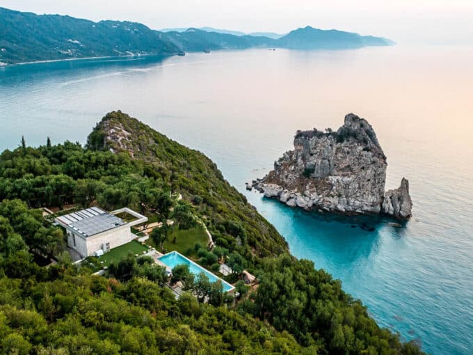 Luxury Sea View Villa West Corfu for sale, Corfu Luxury Homes, Corfu Island Properties