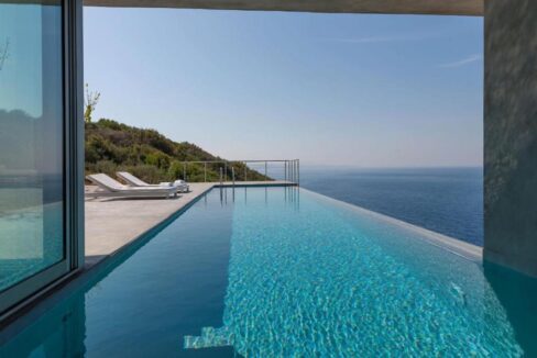 Modern design villa of 1 bedroom with amazing view in Zakynthos, Luxury Minimal Property Zakynthos, Minimal villa for sale 17