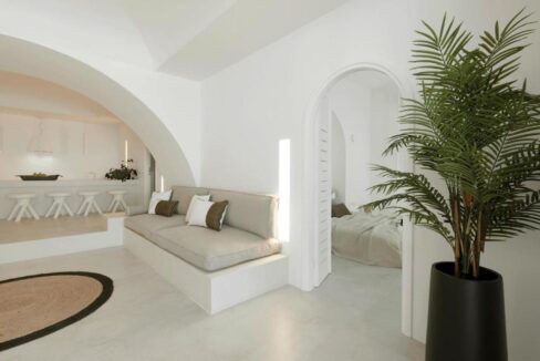 Big house Santorini for sale, Two separate apartments in Santorini Greece for sale 25