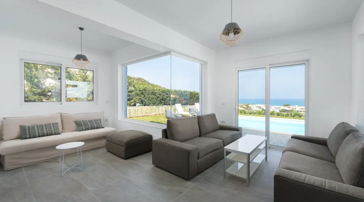 Beautiful Sea View Villa in Rhodes Dodecanese 4