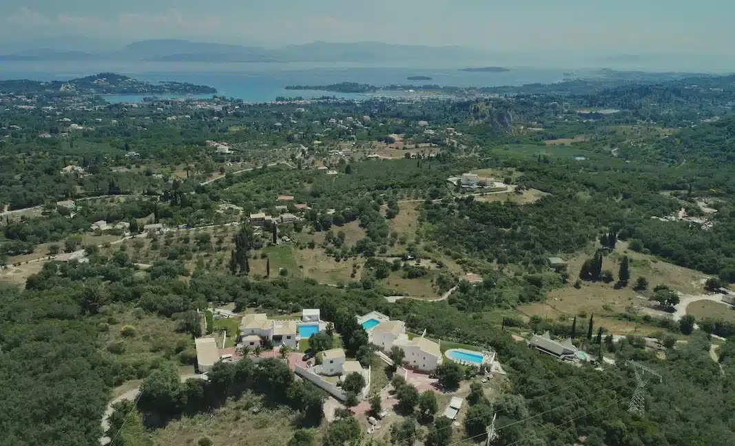 Complex of 3 Luxury Villas for sale in Corfu, Gouvia 1