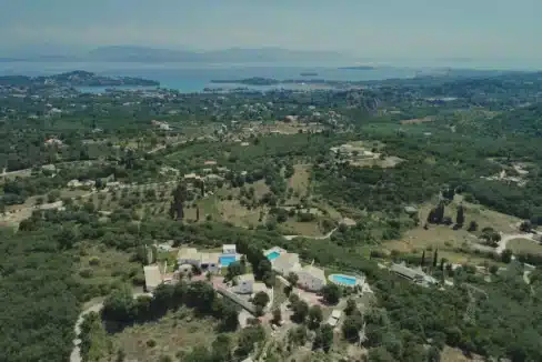 Complex of 3 Luxury Villas for sale in Corfu, Gouvia 1