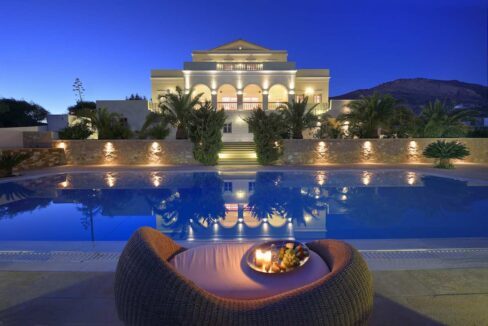Beachfront villa in Syros, Seafront Luxury Property Greek Island 1
