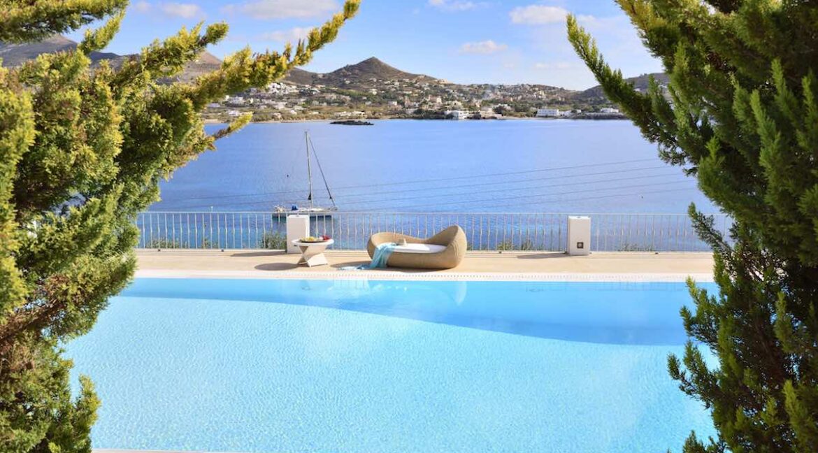 Beachfront villa in Syros, Seafront Luxury Property Greek Island 25