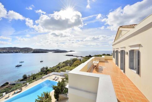 Beachfront villa in Syros, Seafront Luxury Property Greek Island 30