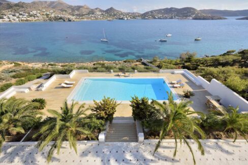 Beachfront villa in Syros, Seafront Luxury Property Greek Island 5