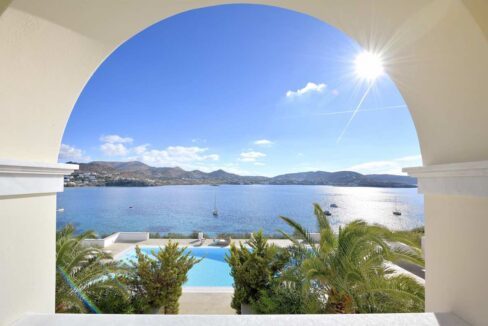 Beachfront villa in Syros, Seafront Luxury Property Greek Island 6
