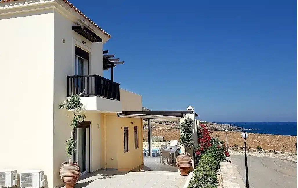 Villa near the sea and sea view Rethymno Crete. Beautiful Villa in Crete Island 1