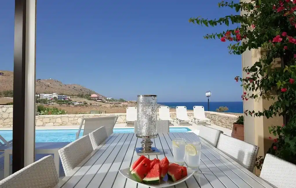 Villa near the sea and sea view Rethymno Crete. Beautiful Villa in Crete Island 10