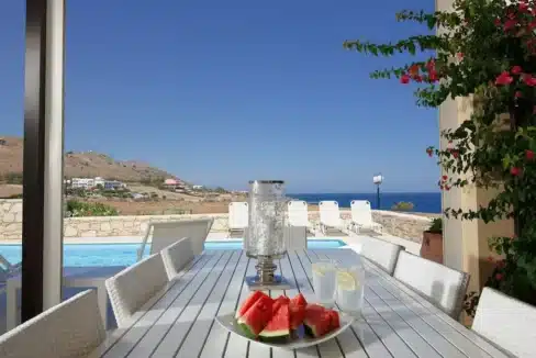 Villa near the sea and sea view Rethymno Crete. Beautiful Villa in Crete Island 10