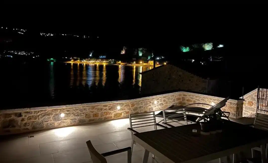 Renovated traditional stone house on a seafront location in Peloponnese 1