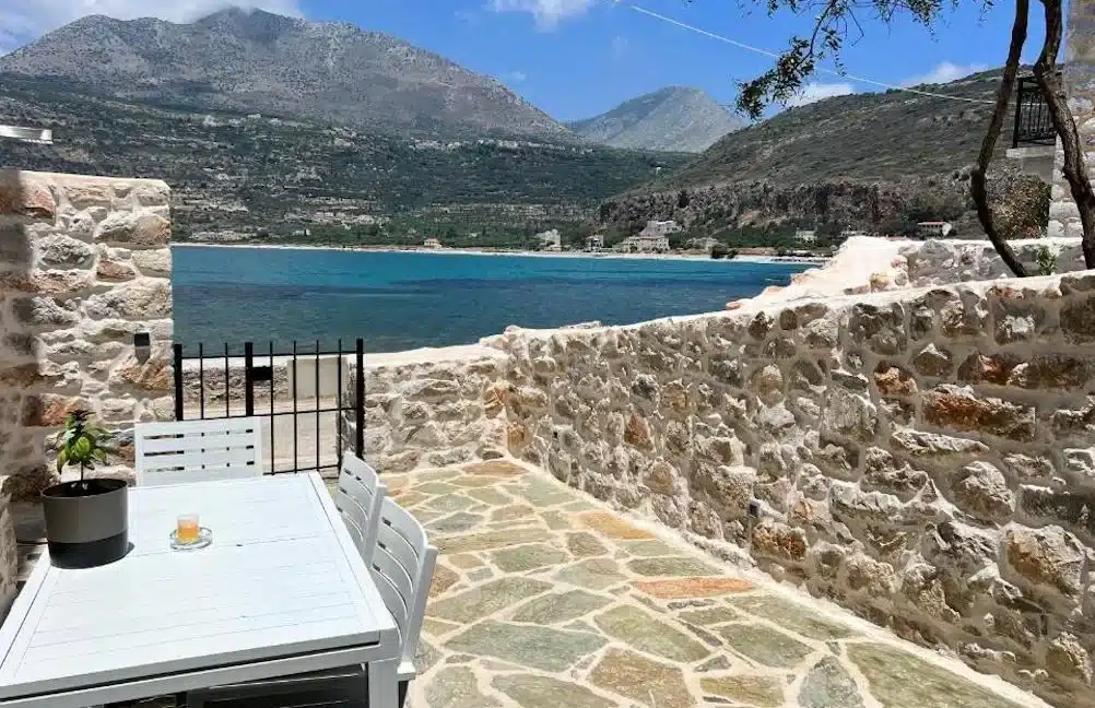 Renovated traditional stone house on a seafront location in Peloponnese 12