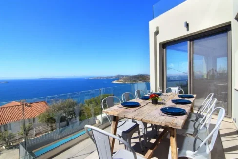 Amazing view Villa in Lagonisi 8