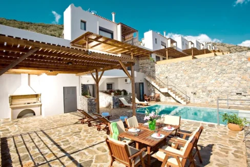 Elounda Crete Villa in a complex with panoramic sea views14