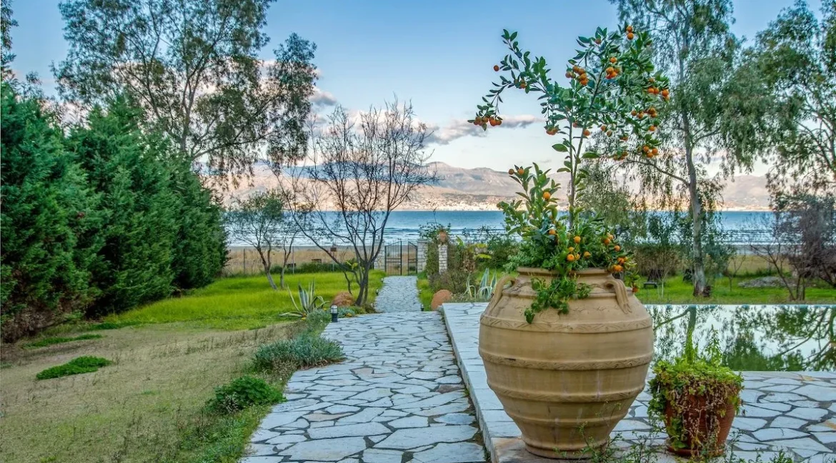 Villa with direct sea access at Corfu, Kassiopi for sale 17