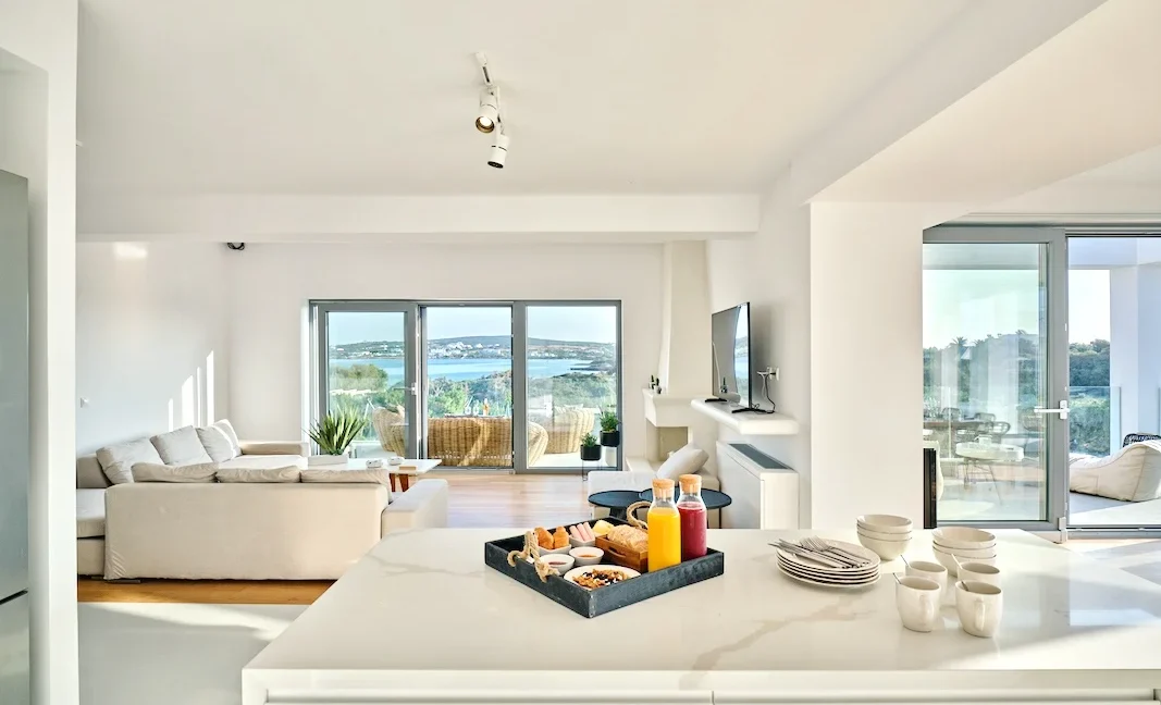 Beachfront Villa With View in Paros for Sale 18