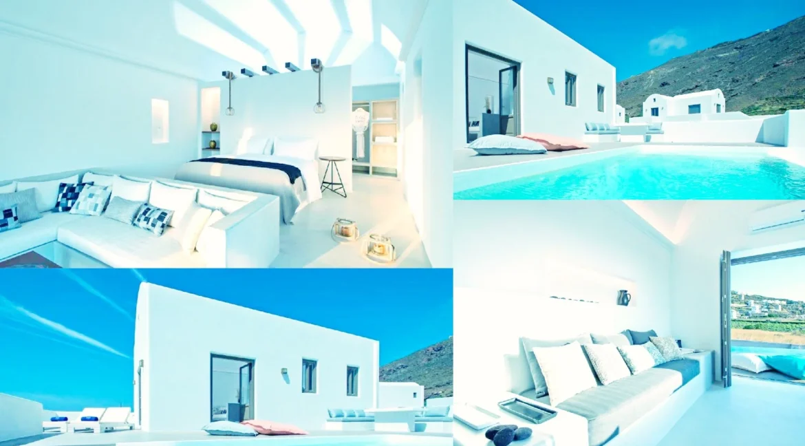 4 Luxury Houses for sale Oia Santorini 1