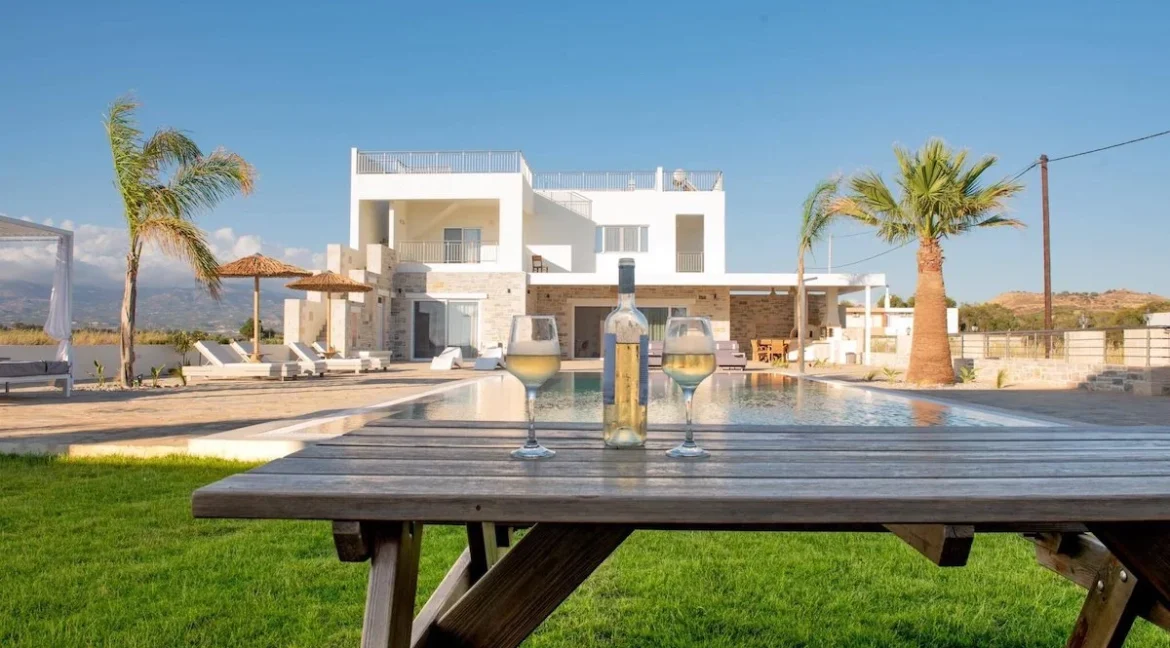 Luxurious beachfront villa for sale in South Crete Greece 12