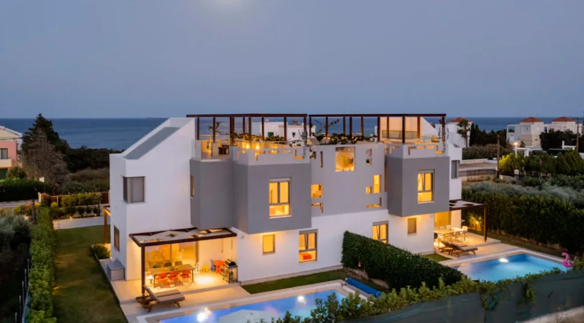 Luxury Villas at Rhodes Island by the sea 2