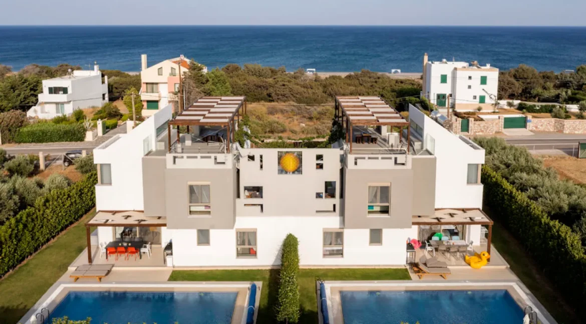 Luxury Villas at Rhodes Island by the sea 4