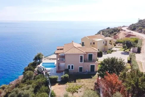 2 Seafront Villas for sale in Kefalonia Greece 1