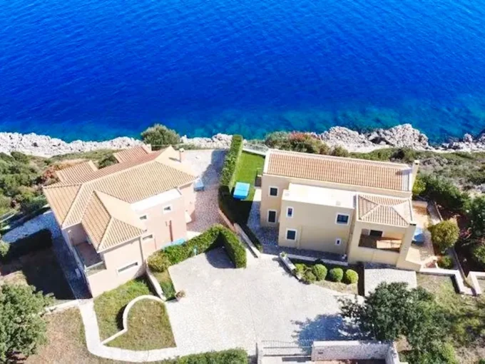 2 Seafront Villas for sale in Kefalonia Greece