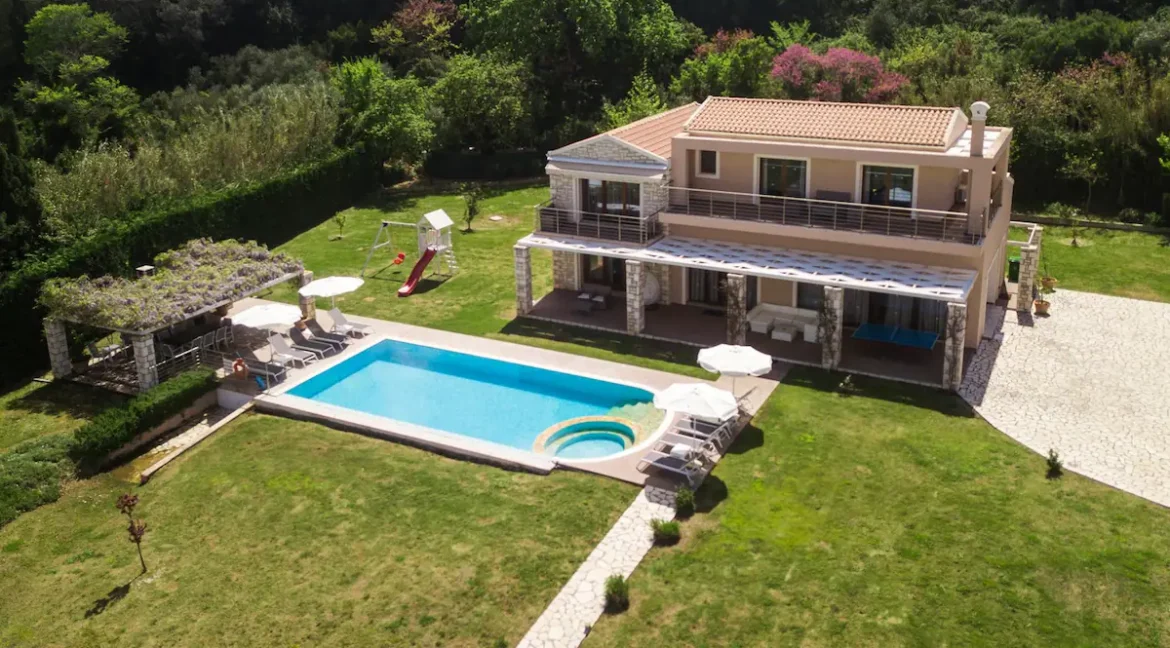 For Sale Beachfront Villa Corfu Greece 6