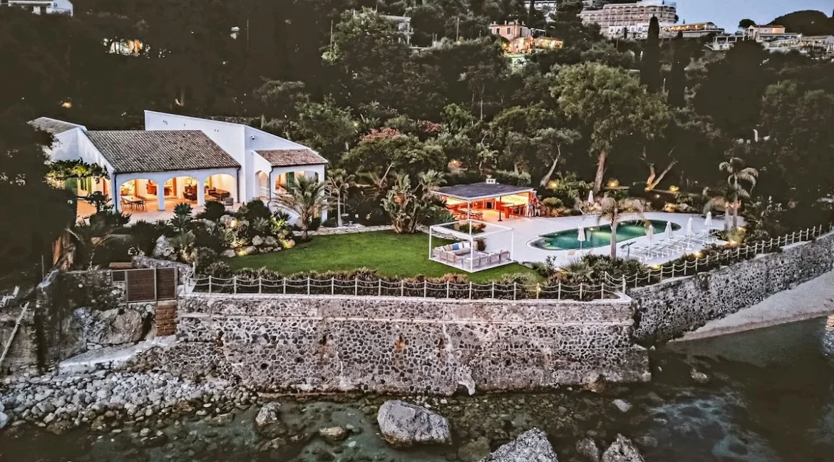 Seafront Luxury Villa at Paleokastritsa Corfu 1