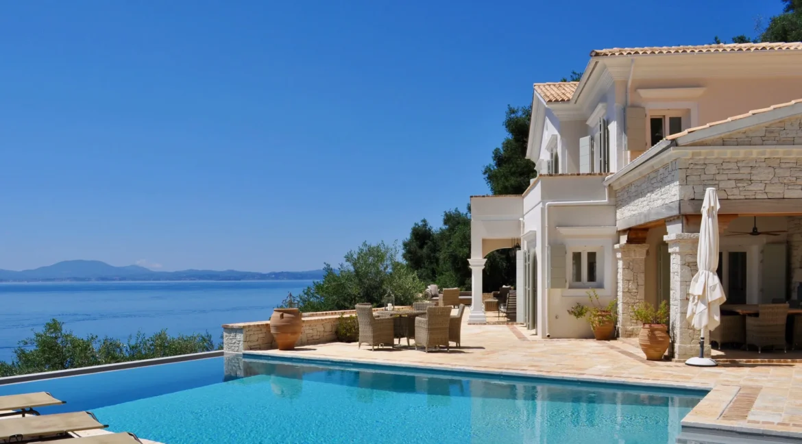 Seaside Estate in Corfu, Agni. Luxury Villa for Sale 1