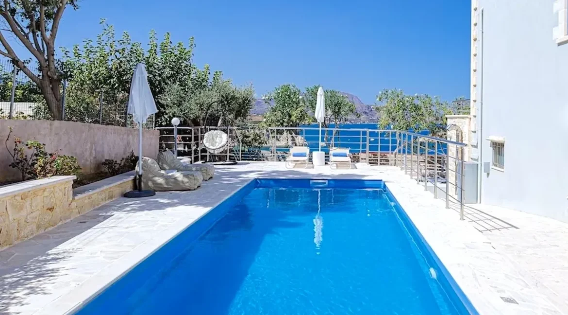 Villa With Pool And Panoramic Sea Views Chania Crete for sale 6