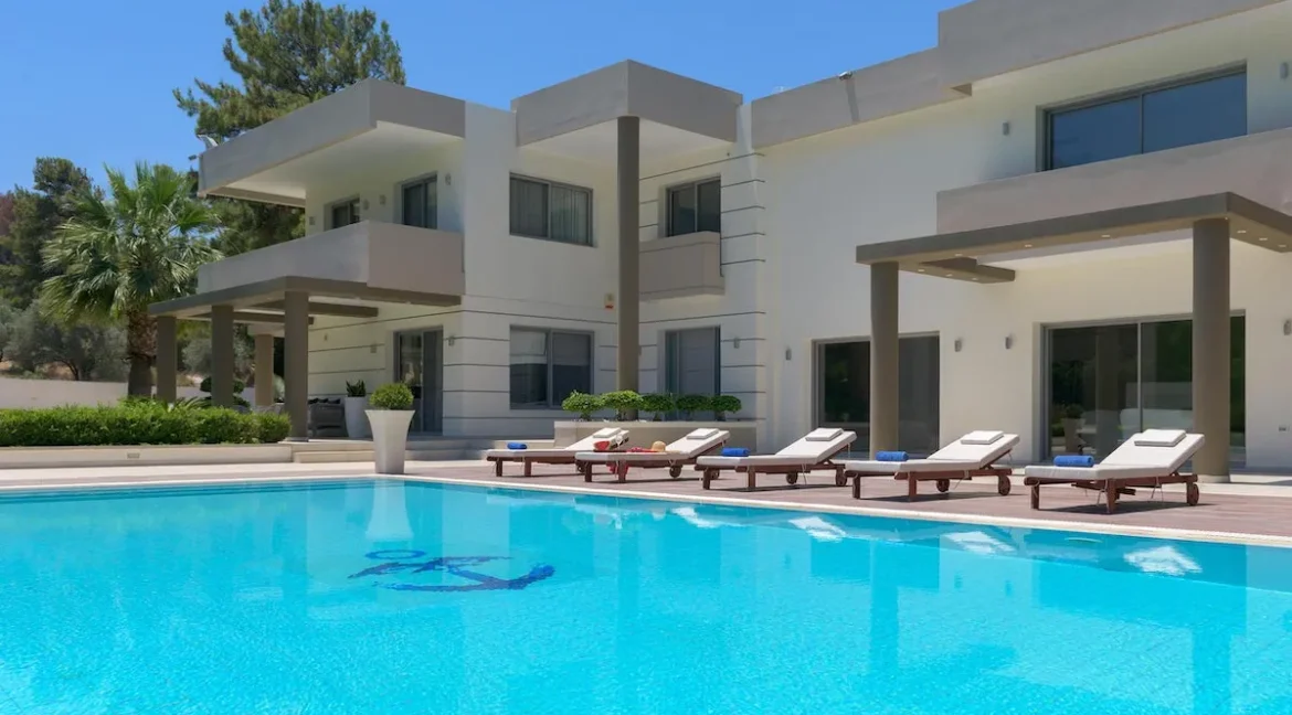 Impressive villa for sale Rhodes Greece 5