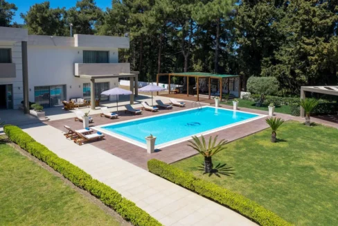 Impressive villa for sale Rhodes Greece 9