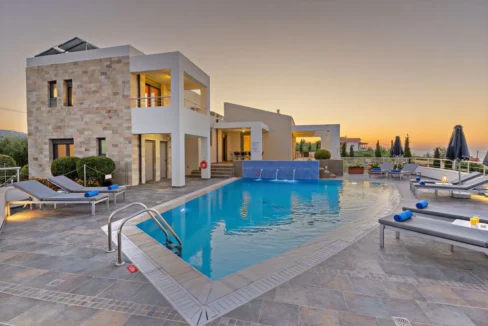 Luxurious sea-view villa in Rethymno Crete for Sale 11