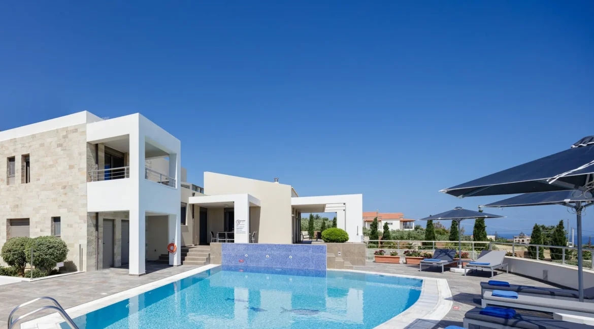 Luxurious sea-view villa in Rethymno Crete for Sale 13