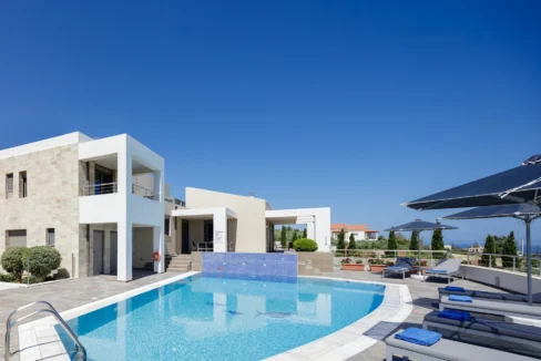 Luxurious sea-view villa in Rethymno Crete for Sale 13