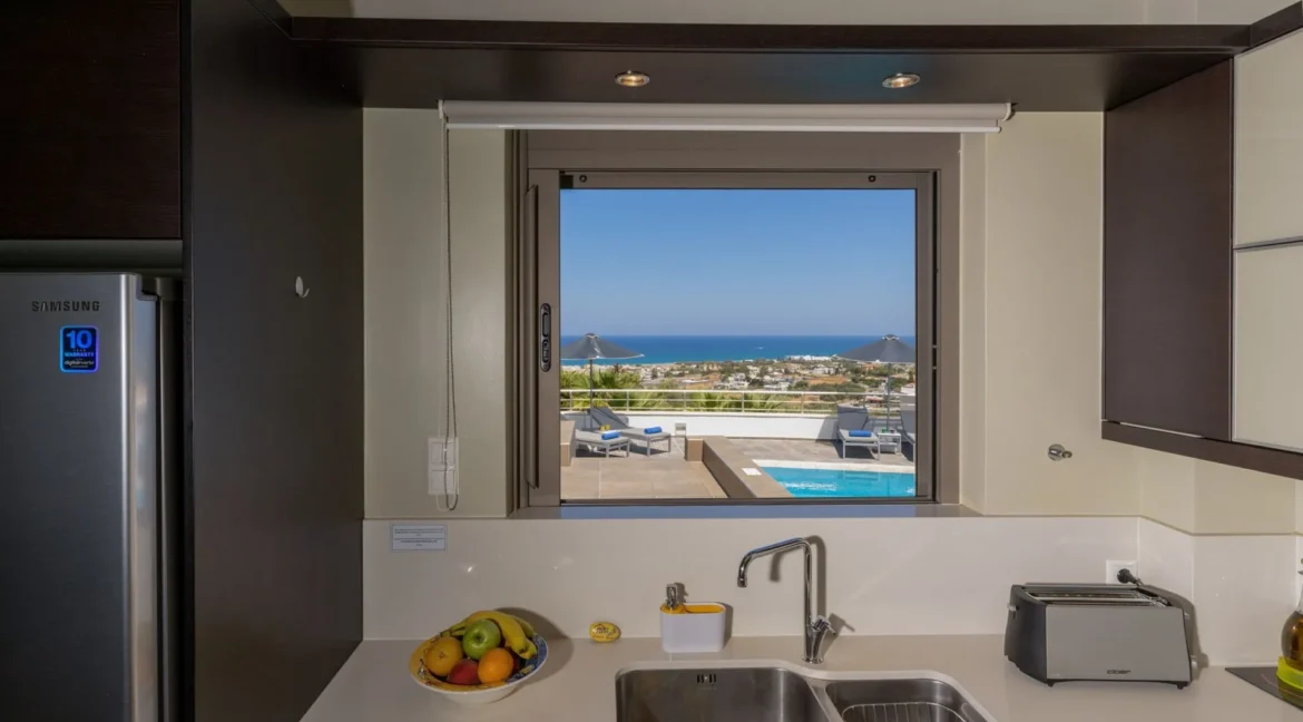 Luxurious sea-view villa in Rethymno Crete for Sale 17