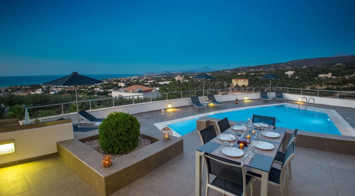 Luxurious sea-view villa in Rethymno Crete for Sale 39
