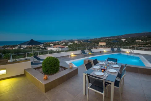 Luxurious sea-view villa in Rethymno Crete for Sale 39