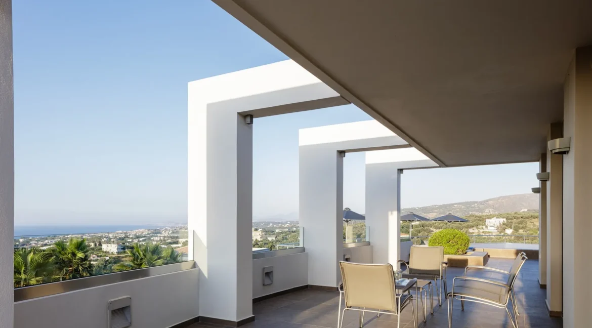 Luxurious sea-view villa in Rethymno Crete for Sale 41