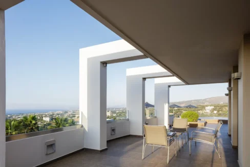 Luxurious sea-view villa in Rethymno Crete for Sale 41