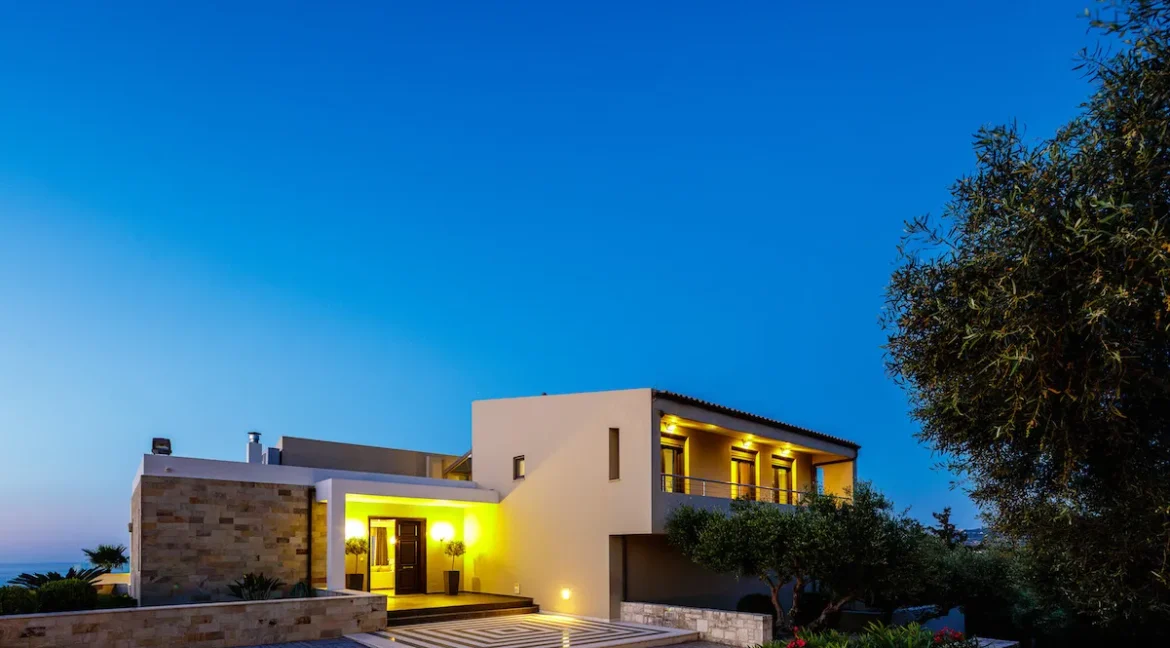 Luxurious sea-view villa in Rethymno Crete for Sale 5