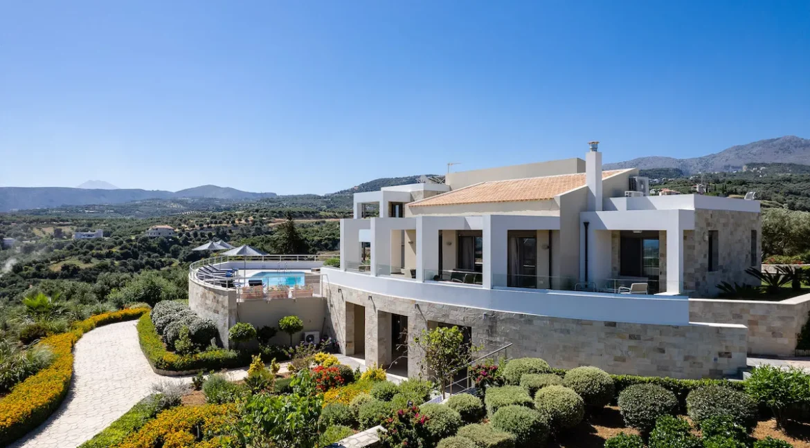 Luxurious sea-view villa in Rethymno Crete for Sale 7