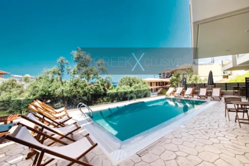 Apartment for Sale Lefkada island Greece with swimming pool and sea view 1