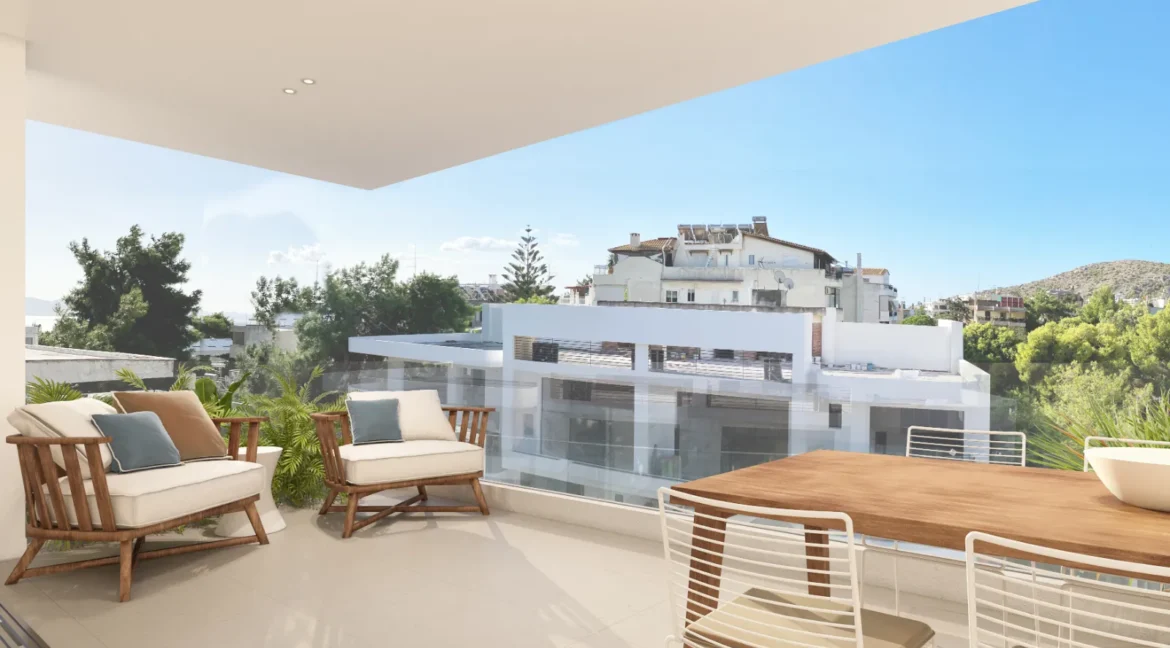 Luxurious Penthouse Maisonette Varkiza for sale with Sea Views 3